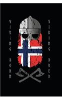 Norway Viking Born Viking Bred Notebook