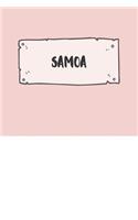 Samoa: Ruled Travel Diary Notebook or Journey Journal - Lined Trip Pocketbook for Men and Women with Lines