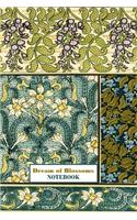 Dream of Blossoms NOTEBOOK [ruled Notebook/Journal/Diary to write in, 60 sheets, Medium Size (A5) 6x9 inches]