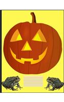 Halloween Composition Book (23): Use This Notebook Journal as a Logbook or Diary. Record Creative Ideas for School or Free Time or Homework.