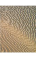 Desert Notebook Large Size 8.5 x 11 Ruled 150 Pages Softcover