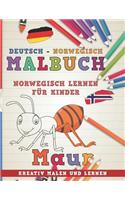 Malbuch Deutsch - Norwegisch I Norwegisch Lernen F