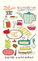 2018 Caroline Gardner 'All Around the Table' Slim Calendar