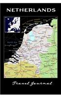 Netherlands Travel Journal: Blank Lined Journal, Keepsake Travel Notebook