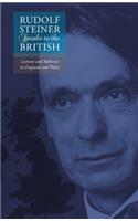 Rudolf Steiner Speaks to the British