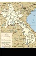Current Map of Laos Journal