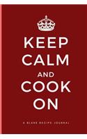 Keep Calm and Cook on