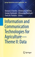 Information and Communication Technologies for Agriculture--Theme II: Data