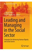 Leading and Managing in the Social Sector
