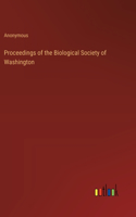 Proceedings of the Biological Society of Washington