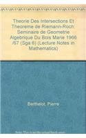 Theorie Des Intersections Et Theoreme de Riemann-Roch