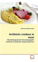 Antibiotic residues in meat