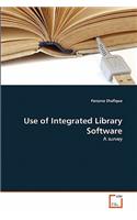 Use of Integrated Library Software