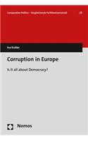 Corruption in Europe