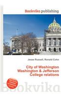 City of Washington Washington & Jefferson College Relations