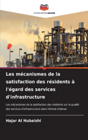 Les mécanismes de la satisfaction des résidents à l'égard des services d'infrastructure