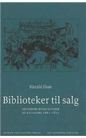 Biblioteker til salg