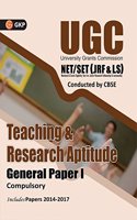 UGC NET/SET (JRF & LS) Teaching & Research Aptitude General Paper - I 2018