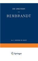Die Urkunden Über Rembrandt