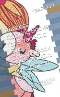 Princess Coloring Books for 5-Year-Old Girls