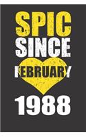 Epic Since February 1988