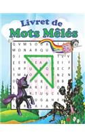 Livret de Mots Mêlés: Enfants 7 ans et plus Bloc de jeu Mots cachés 21.59 x 27.94 cm - 100 pages Grand Format 50 grilles & 500 mots avec solutions Cadeau ... réviser son 