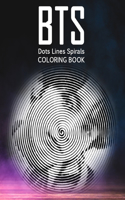 BTS dots lines spirals coloring book