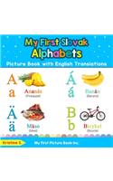 My First Slovak Alphabets Picture Book with English Translations