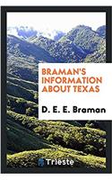 Braman's Information about Texas