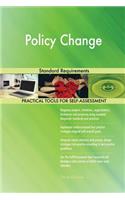 Policy Change Standard Requirements