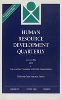 Human Resource Development Quarterly, Volume 17, Number 1, Spring 2006
