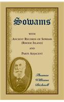 Sowams: with Ancient Records of Sowams (Rhode Island) and Parts Adjacent