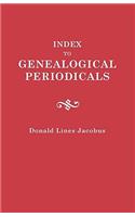 Index to Genealogical Periodicals: (English)