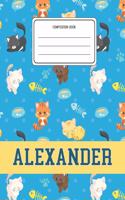 Composition Book Alexander