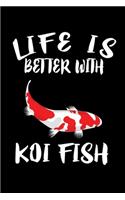 Life Is Better With Koi Fish: Animal Nature Collection