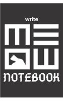 Write Meow Notebook