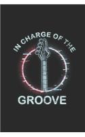 In Charge Of The Groove: Bass Guitar Notebook, Graph Paper (6" x 9" - 120 pages) Musical Instruments Themed Notebook for Daily Journals, Diary, and Gift