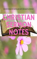 Christian Sermon Notes