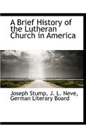A Brief History of the Lutheran Church in America