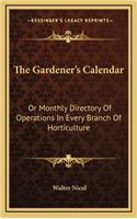 The Gardener's Calendar