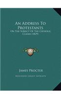 An Address To Protestants