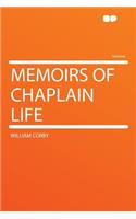 Memoirs of Chaplain Life
