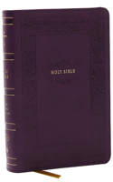 KJV Compact Bible W/ 43,000 Cross References, Purple Leathersoft, Red Letter, Comfort Print: Holy Bible, King James Version