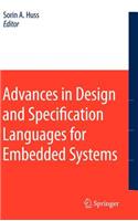 Advances in Design and Specification Languages for Embedded Systems