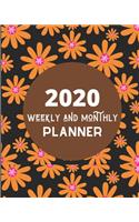 2020 Weekly and Monthly Planner