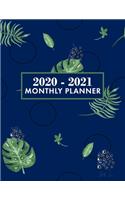 18 Month Planner 2020-2021