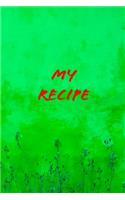 My recipe