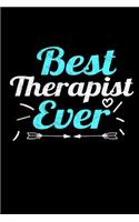 Best Therapist Ever: Blank Lined Journal Gift For Therapist