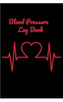 Blood Pressure Log Book: Small 6x9" Personal Record Tracking Book for Daily Readings from Blood Pressure Cuff