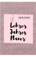 2019/2020 Lehrer Jahres Planer: A5 Lehrerplaner BLANKO Geschenkidee für Lehrer - Abschiedsgeschenk Grundschule - Klassengeschenk - Dankeschön - Geschenk-Buch zum Schulabschluss